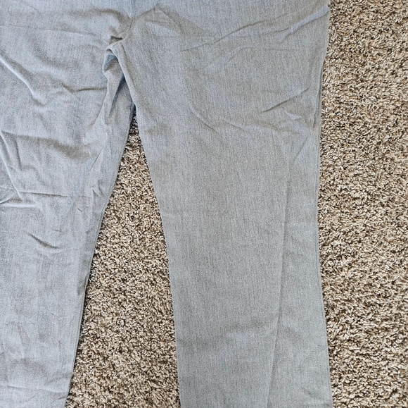 Loft Light Gray Sutton Slim Fit Pants - Picture 4 of 9